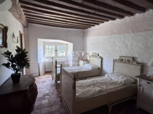 Historic 18th-century abbey with equestrian estate in pristine countryside.