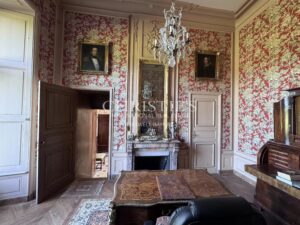 Historic 18th-century abbey with equestrian estate in pristine countryside.