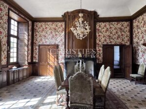 Historic 18th-century abbey with equestrian estate in pristine countryside.