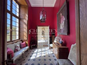 Historic 18th-century abbey with equestrian estate in pristine countryside.
