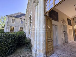Historic 18th-century abbey with equestrian estate in pristine countryside.