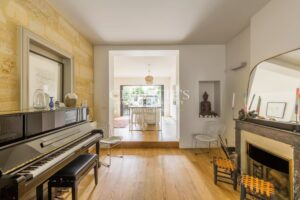300 mètres du Parc Bordelais - Échoppe double rénovée - 4 chambres - 1 bureau