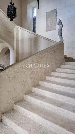 Elegant historic château in elevated position with wide ranging views of the Gers countryside