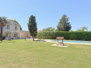 Charming Stone Manor with Pool and Wooded Garden