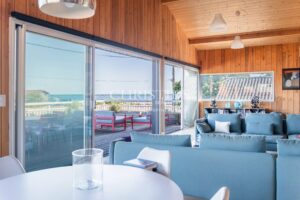 CASSY LANTON, villa bois d'architecte, vue Bassin