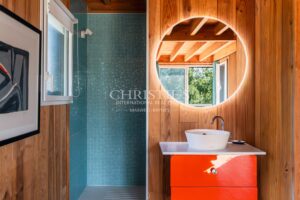 CASSY LANTON, villa bois d'architecte, vue Bassin