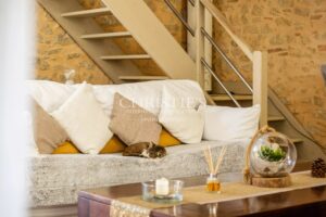 Three-house estate, 350 sqm, with swimming pool