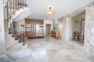 Haven of Peace Stone House, accompanied by a charming Guesthouse, nestled within 9.2 hectares of Diverse Land
