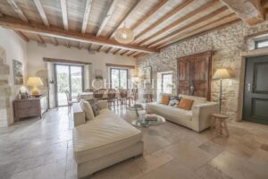 Haven of Peace Stone House, accompanied by a charming Guesthouse, nestled within 9.2 hectares of Diverse Land