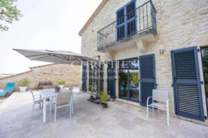 Haven of Peace Stone House, accompanied by a charming Guesthouse, nestled within 9.2 hectares of Diverse Land