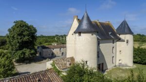 Exceptional 15th-Century ISMH Château : A Majestic Retreat set on a 93-Hectare Estate