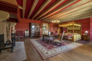 Exceptional 15th-Century ISMH Château : A Majestic Retreat set on a 93-Hectare Estate