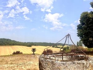 Elégant chateau du XIIIème siécle aux volumes remarquables et sa maison d'amis, vue panoramique, à 5 mn de Lectoure