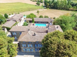 The Bishop's Château Estate — Main Château, Three Cottages, Multiple Pools & 7+ Hectares of Grounds