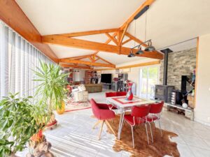 Large Property in Grézac: 370 sqm, Covered Pool, Tennis Court and Gîte Space