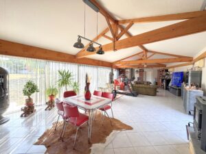 Large Property in Grézac: 370 sqm, Covered Pool, Tennis Court and Gîte Space