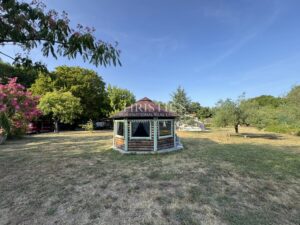 Large Property in Grézac: 370 sqm, Covered Pool, Tennis Court and Gîte Space