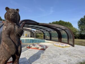 Large Property in Grézac: 370 sqm, Covered Pool, Tennis Court and Gîte Space