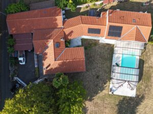 Large Property in Grézac: 370 sqm, Covered Pool, Tennis Court and Gîte Space