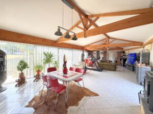 Large Property in Grézac: 370 sqm, Covered Pool, Tennis Court and Gîte Space