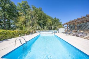 The Woodland Valley Stone Farmhouse with Heated Swimming Pool